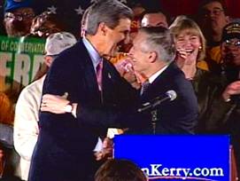Clark officially endorsed Kerry 