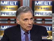 Nader Anounces Presidential Run